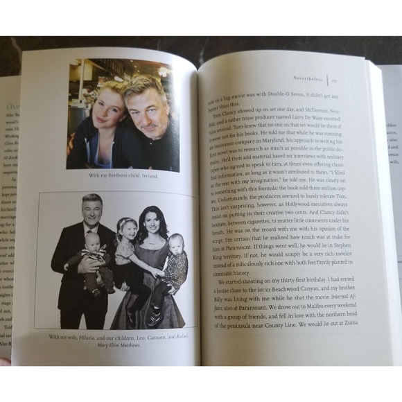 Alec Baldwin Nevertheless - a memoir book - Picture 5 of 8